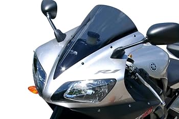MRA スクリーン　YZF-R1用クリア/ブラック MRA スクリーン スクリーンオリジナル クリア YZF-R1 : バイク
